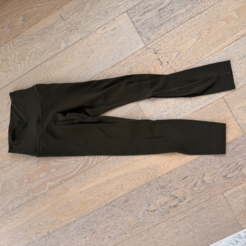 lululemon athletica dark green Leggings